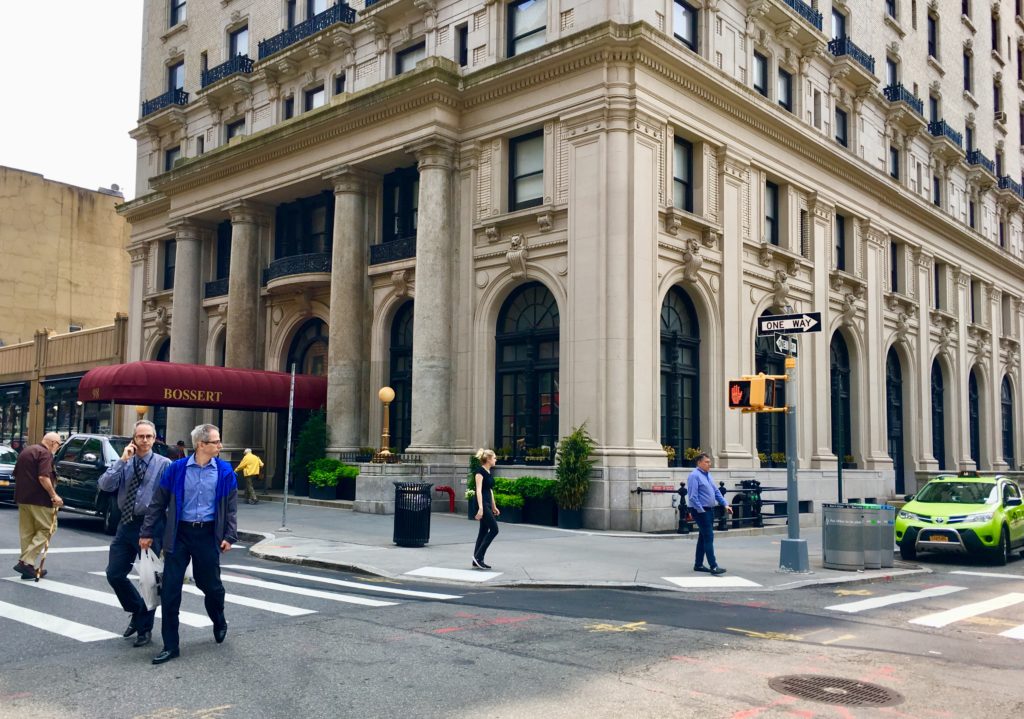 The exterior of the Hotel Bossert on Montague Street in Brooklyn Heights.Photo: Lore Croghan/Brooklyn Eagle