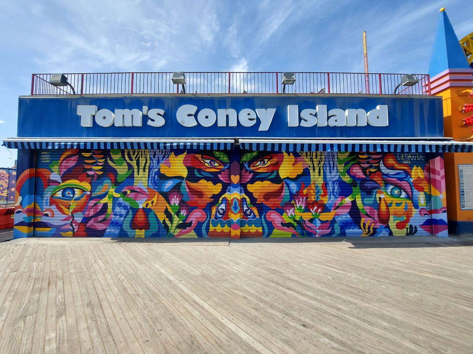 New colorful murals unveiled in Coney Island