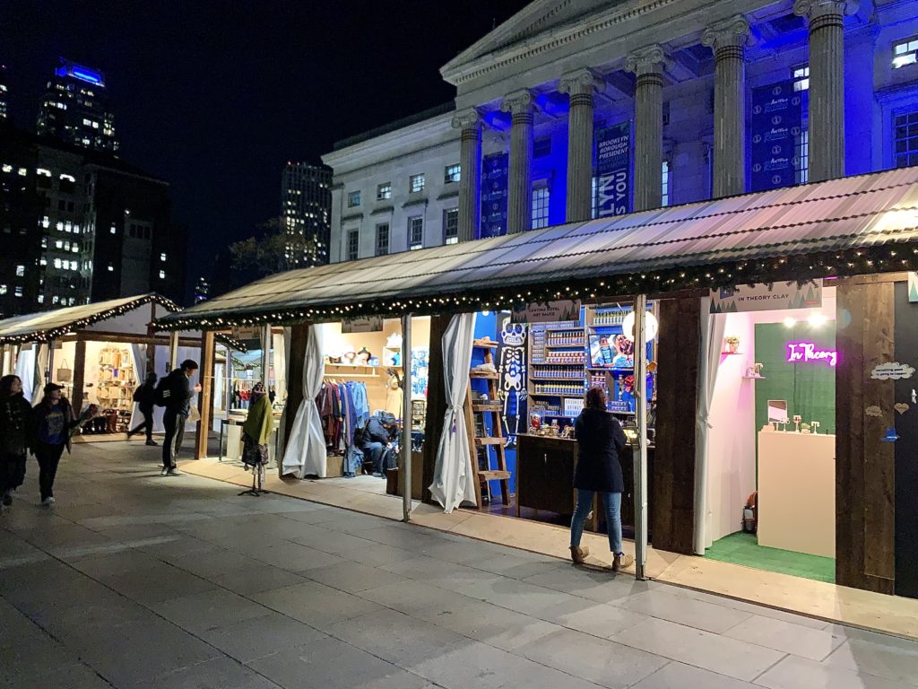 Inside Brooklyn Borough Hall's firstever holiday market