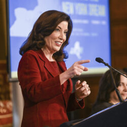 New York Gov. Kathy Hochul recently signed a bill to ease notarization requirements in civil cases.