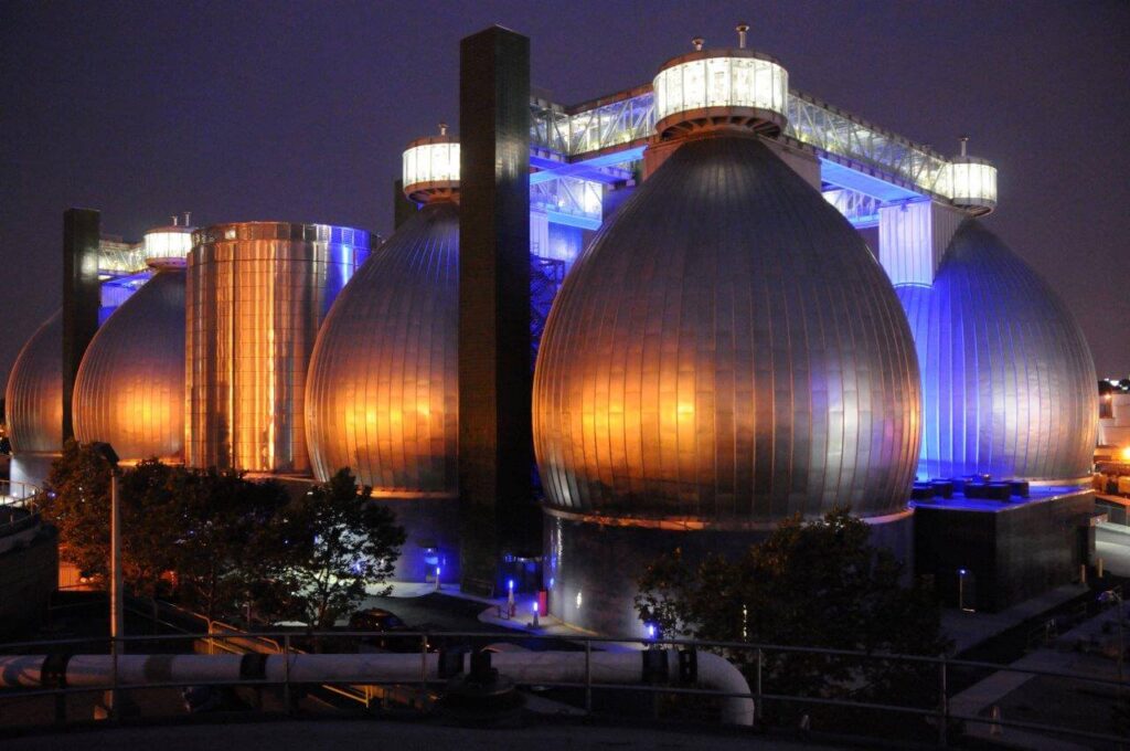 Photo courtesy of Newtown Creek Wastewater Treatment Plant.
