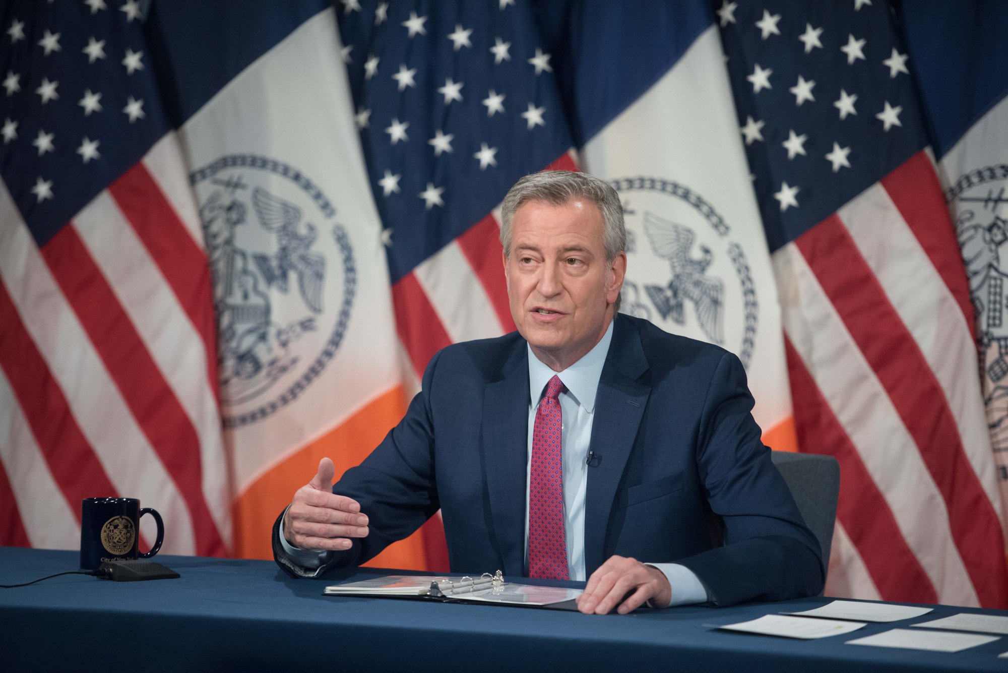 De Blasio calls for line of duty death benefits for city employees who died of COVID-19