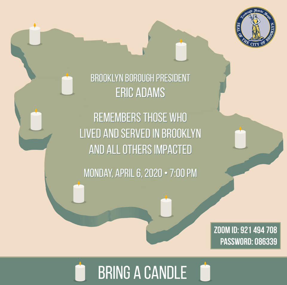 Adams, NYPD to hold online vigil for first responders that died due to coronavirus