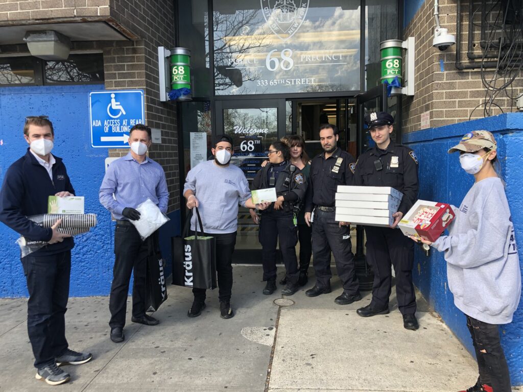 Local family, Patzer donate thousands of supplies to South Brooklyn hospitals, precinct