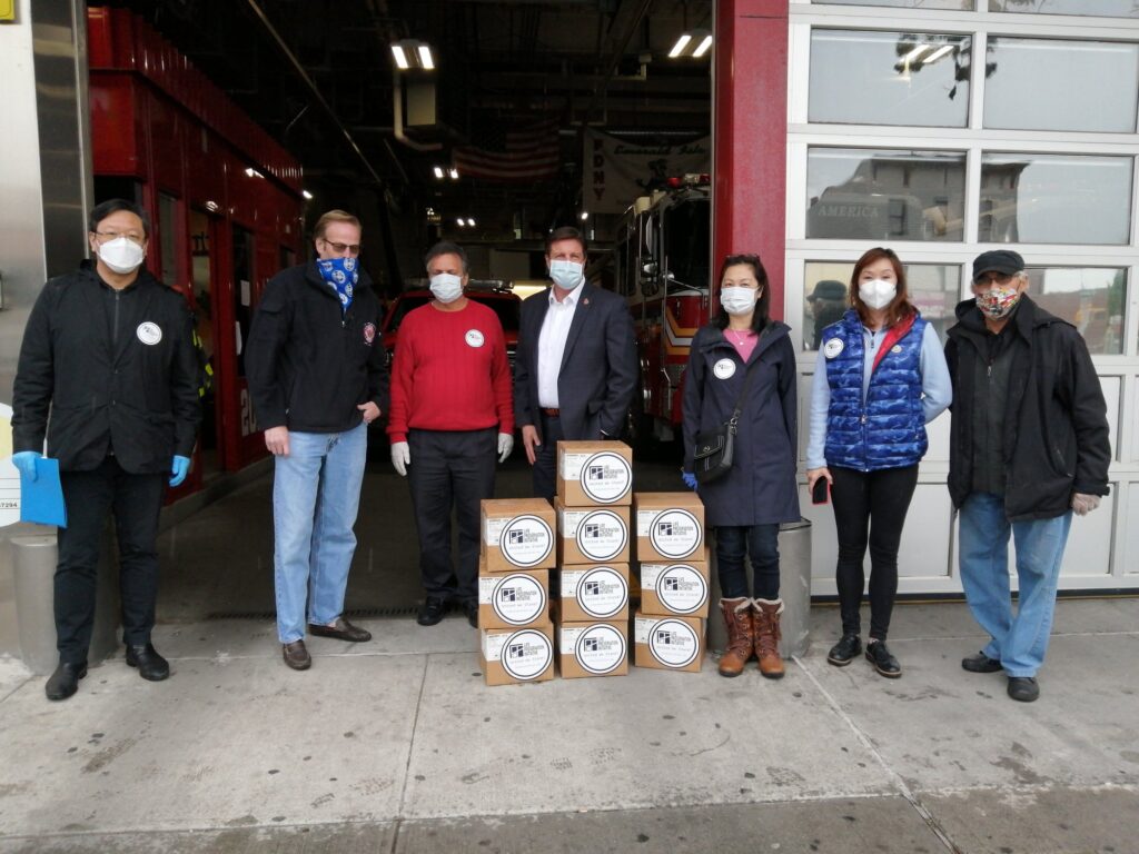 Ortiz, Life Preservation Initiative provide meals, masks to FDNY, organizations