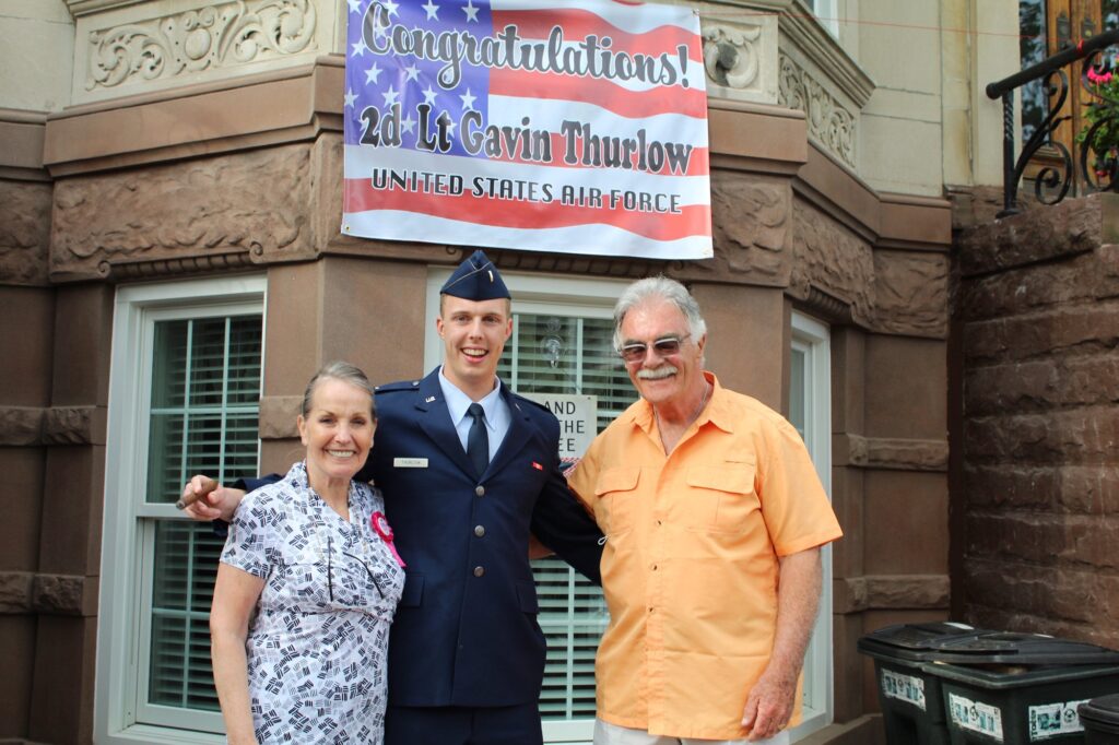 Bay Ridge resident graduates from ROTC outside his own home