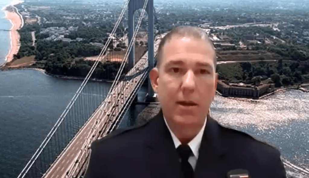 68th Precinct’s top cop holds Zoom meeting