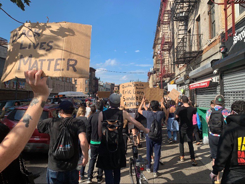 South Brooklyn hosts third straight peaceful Floyd protest as nearly 500 walk through Bay Ridge, Sunset Park