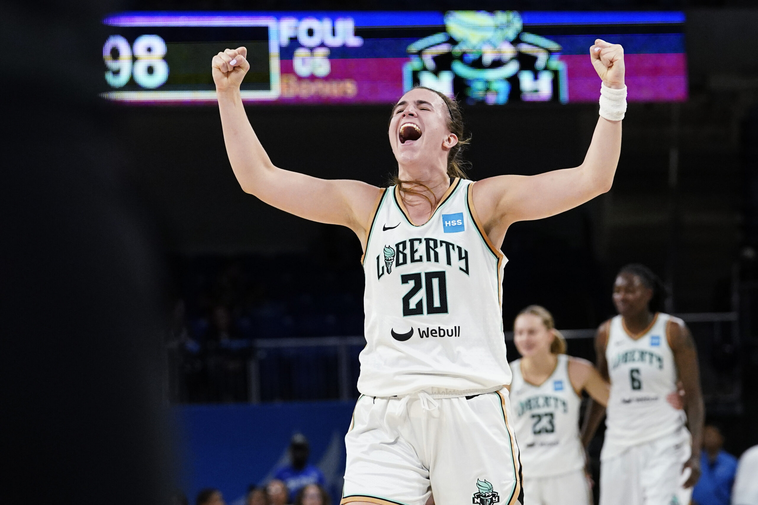 Sabrina Ionescu, Liberty Agree to 2-Year Contract Extension Worth