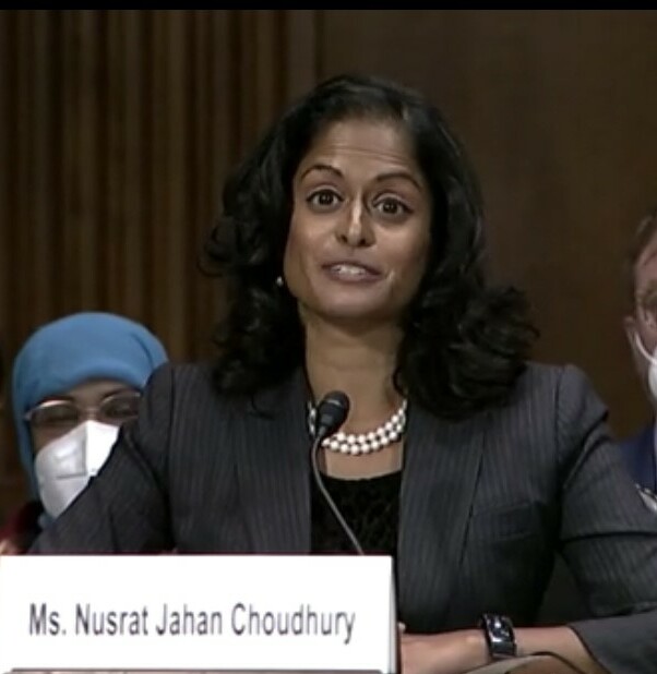 Nusrat Choudhury: First Muslim woman confirmed as federal judge