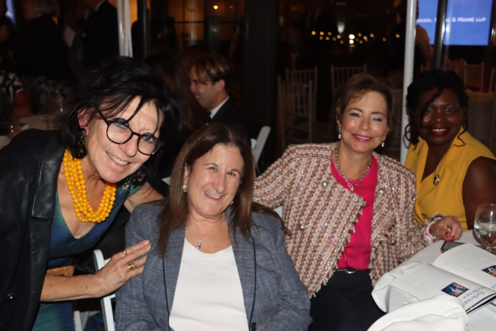 Members of the Brooklyn Women’s Bar Association including (from left) Susan Novick Wasko, Meryl Schwartz, Helene Blank and Hon. Genine Edwards.