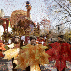 A float in the Macy's Thanksgiving Day Parade