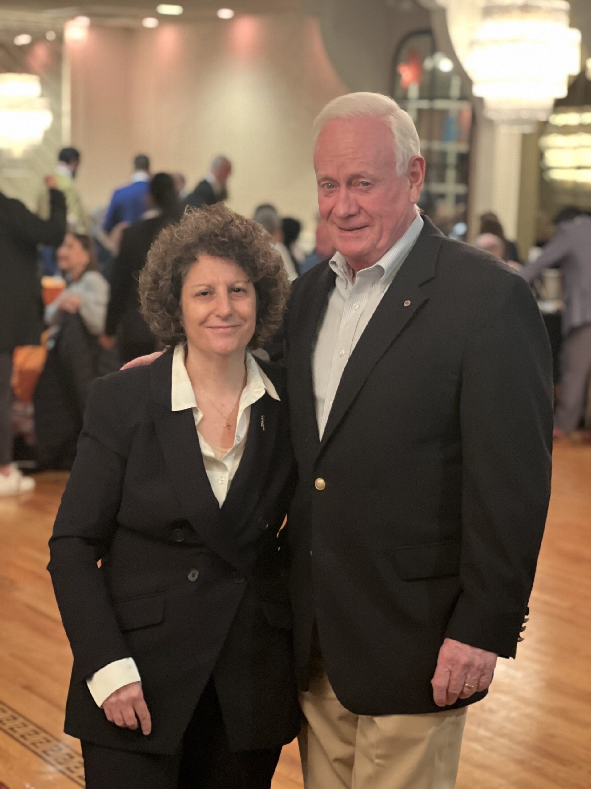 (From left) Fran Vella-Marrone, chairwoman, Kings County Conservative Party; and former State Sen. Marty Golden at KCCP Annual Reception.