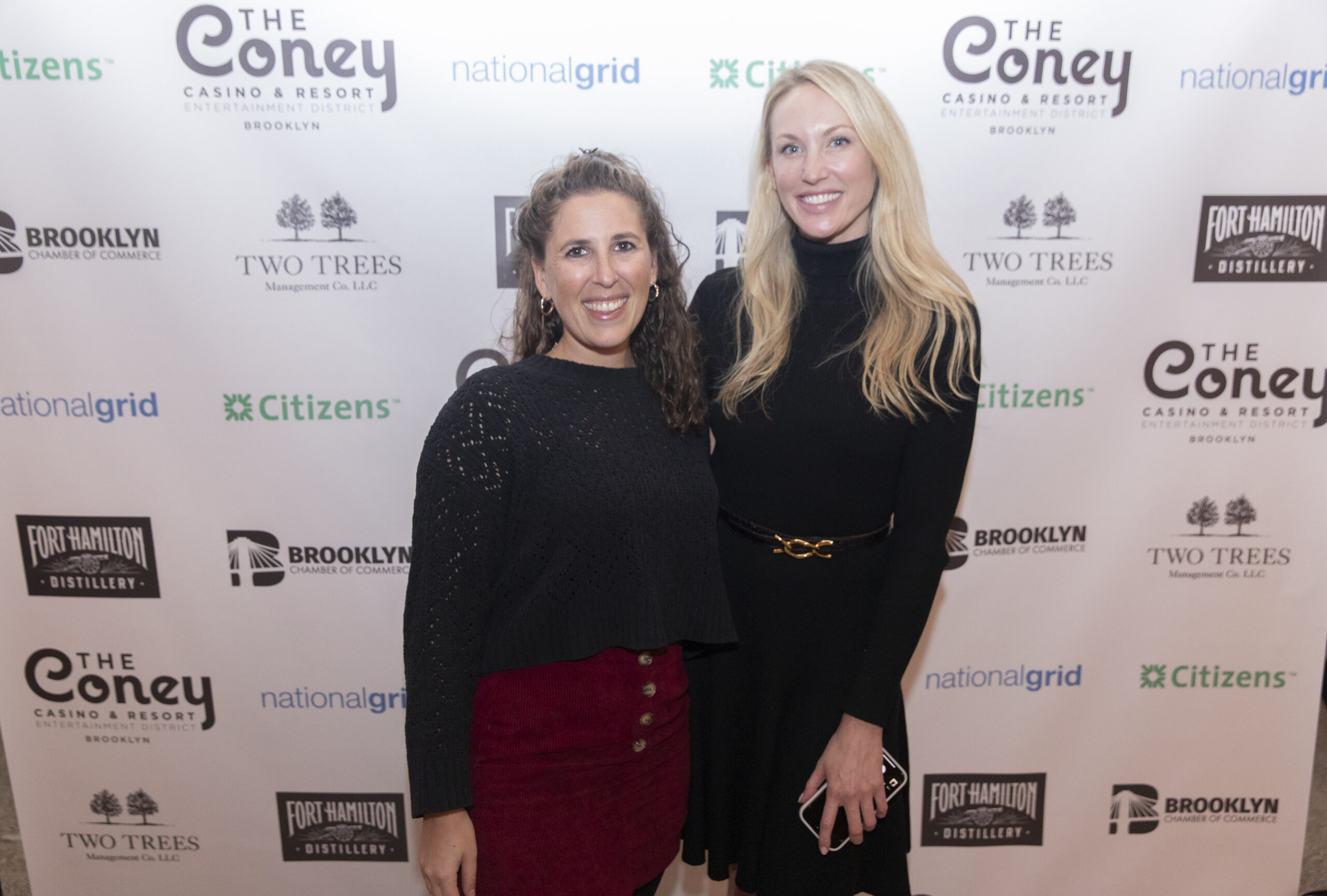 Hele Rose and Michelle Easterlin at Best of Brooklyn Real Estate Showcase.