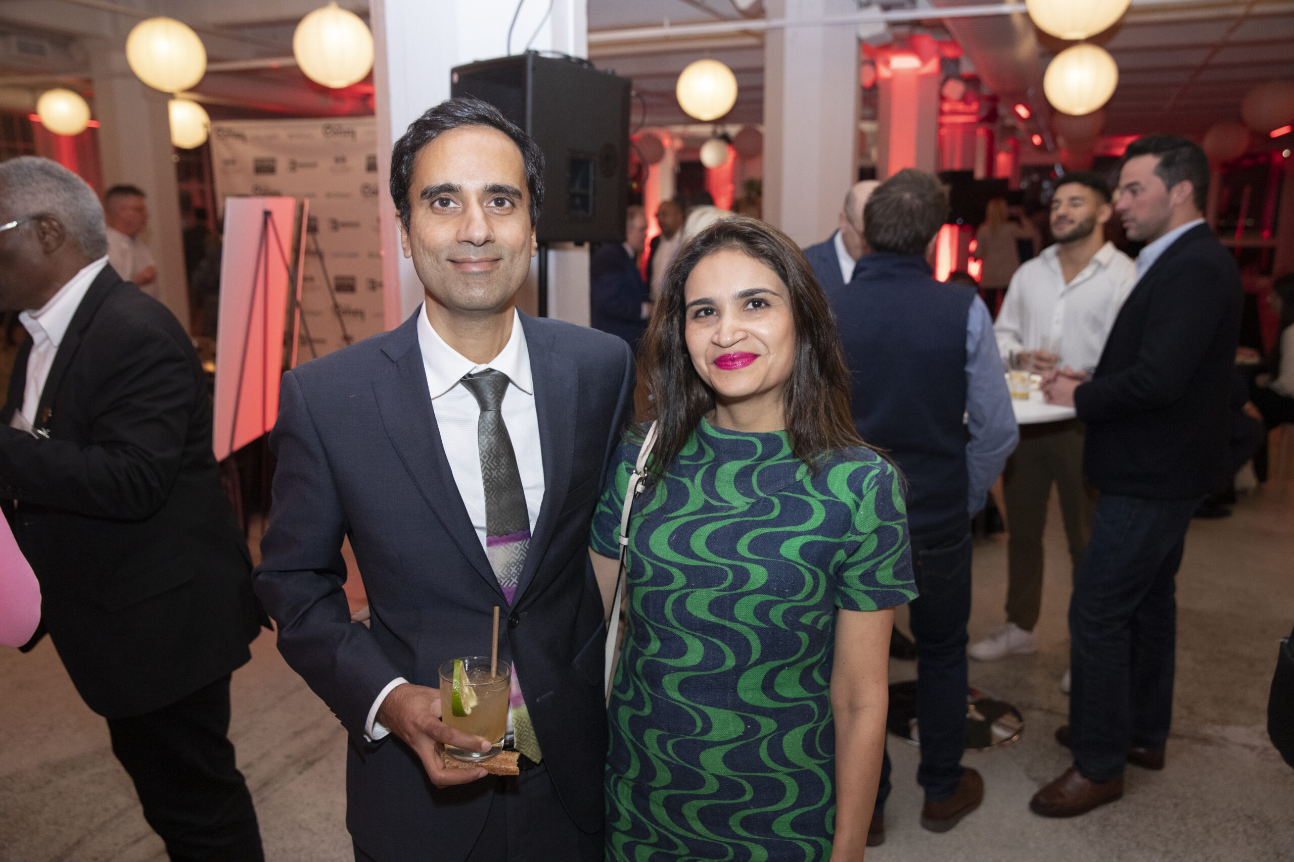 Jasmeet Chadha and Ritika Bhasin at Best of Brooklyn Real Estate Showcase.