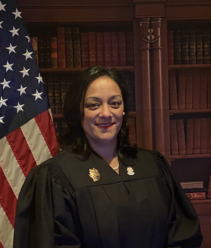 Justice Bianka Perez became the first person of Dominican descent to serve on the bench in NYS’ Appellate Term, First Department. Photo courtesy of the Office for Court Administration