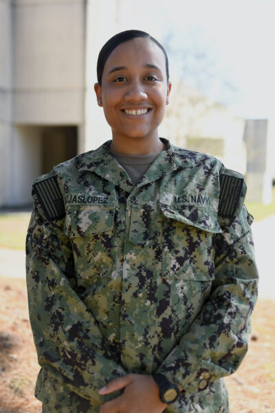 Seaman Apprentice Abril Rojas Lopez.Photo by Mass Communication Specialist 1st Class Patricia Elkins, Navy Office of Community Outreach