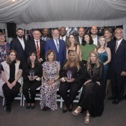 The Honorees with the Greenpoint Y Board at October 2023 Greenpoint Y fundraiser. Photos: John McCarten/North Brooklyn Gazette