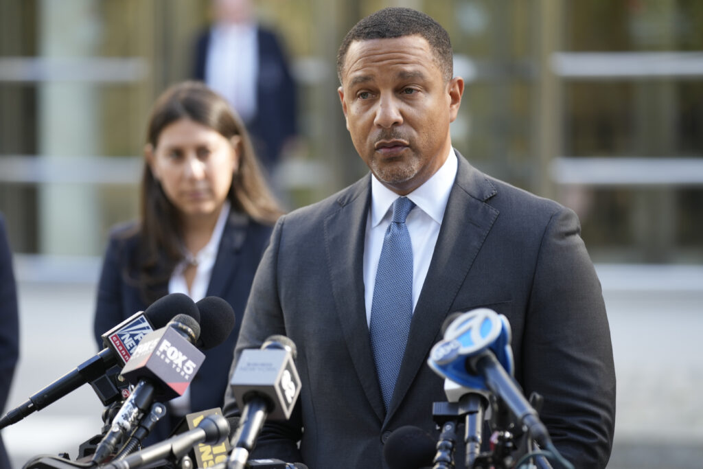 U.S. Attorney Breon Peace, seen here, announced the guilty plea of former NYPD officer Amaury Abreu in a significant drug trafficking case on Wednesday. The former Long Island cop could spend the next 20 years of his life behind bars.Photo: Seth Wenig/AP
