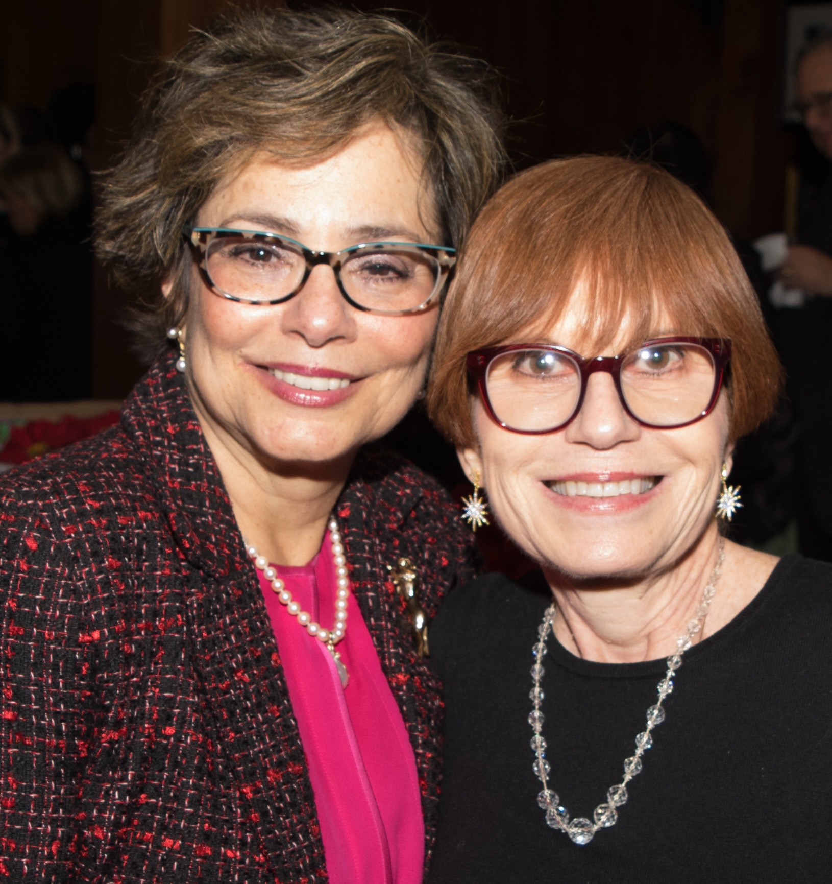 Helene Blank (left), a past president of the Brooklyn Women's Bar Association, pictured here with Hon. Marsha Steinhardt, served on the NY Judicial Compensation Panel.Photo: Rob Abruzzese/Brooklyn Eagle