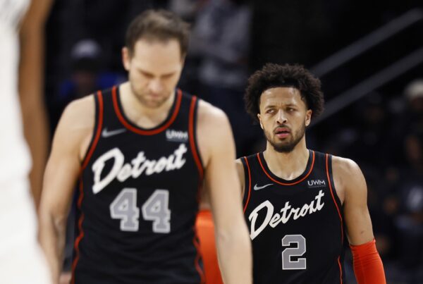 Former Net Bojan Bogdanovic and Cade Cunningham share in the pain of knowing no other NBA team ever lost 27 straight games in one season.