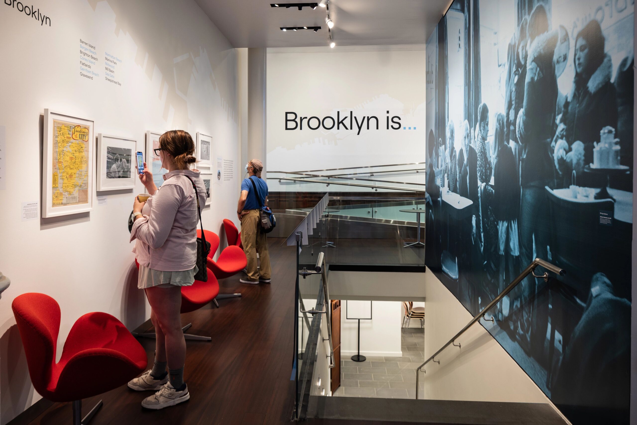 Newly renovated Center for Brooklyn History "Brooklyn Is..." exhibit