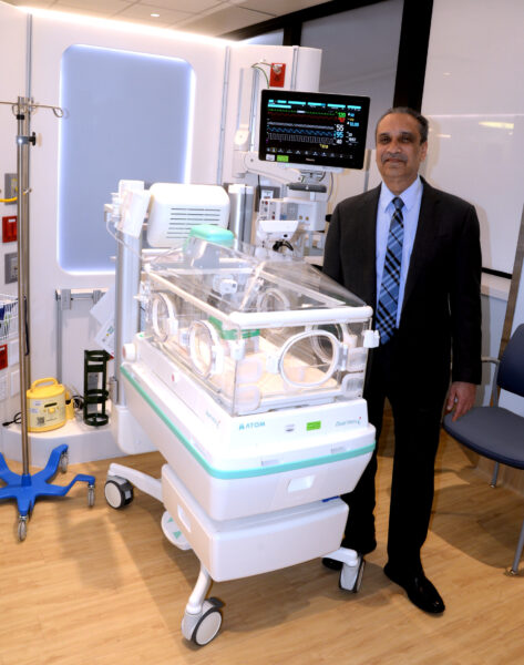 Alok Bhutada, chief, Division of Newborn Medicine, Department of Pediatrics at Maimonides.