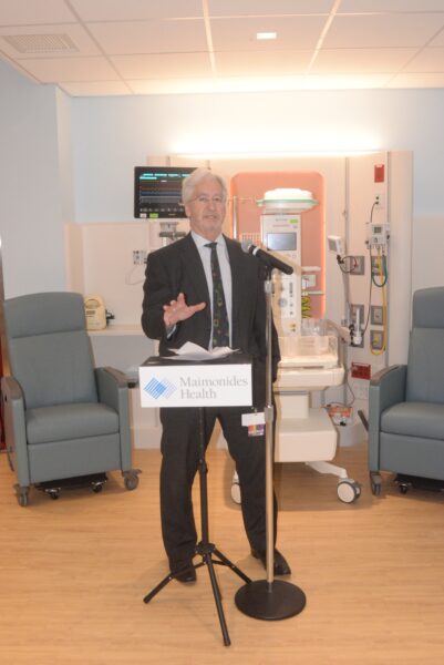 Ken Gibbs, president and CEO at Maimonides Medical Center.