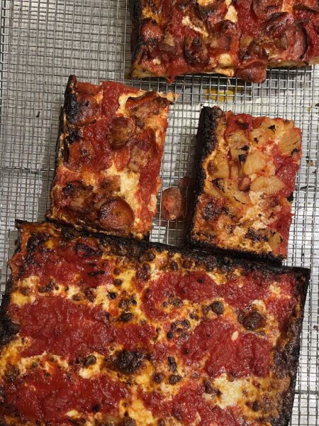 Pizza from Nate’s Detroit Pizza