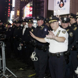 Joseph Esposito addresses the Occupy Wall Street protesters