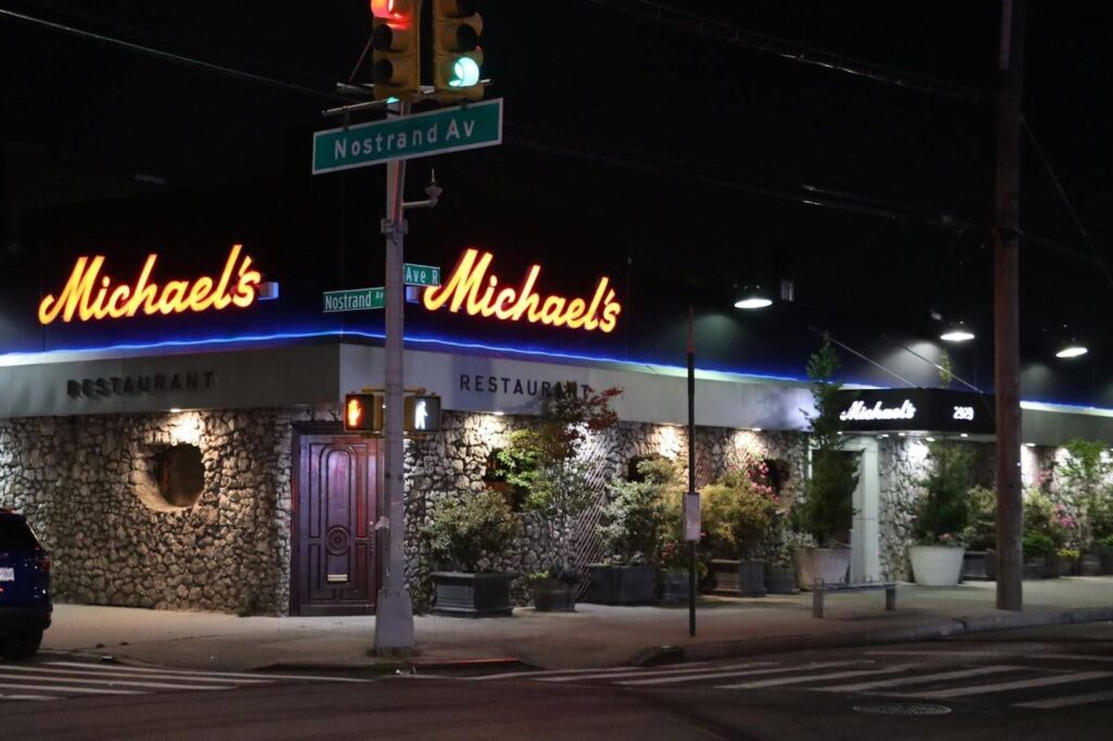 The exterior of Michael’s of Brooklyn