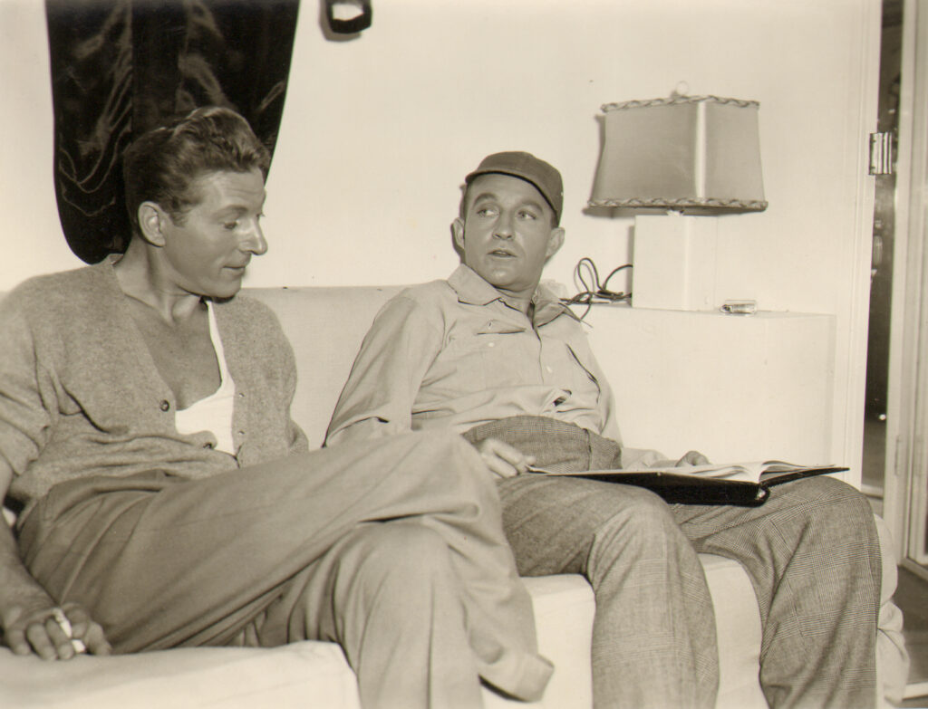 Danny Kaye and Bing Crosby.<br> Courtesy of HLC Properties, Ltd.