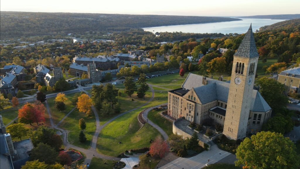 Cornell University in Ithaca, NY.<br>Photo: Will Barkoff via Unsplash