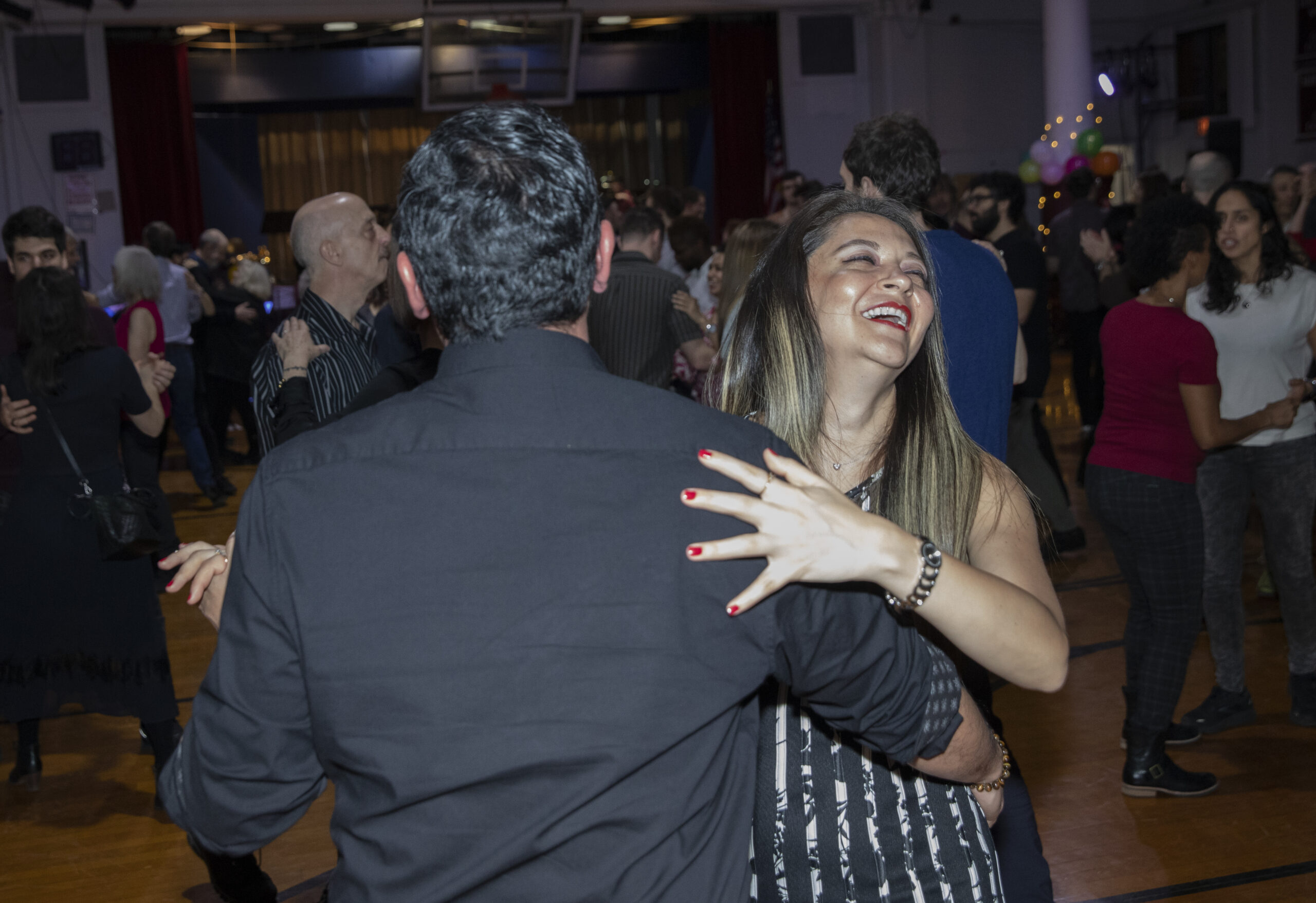 Geova Erazo dancing at BCCO swing gala.