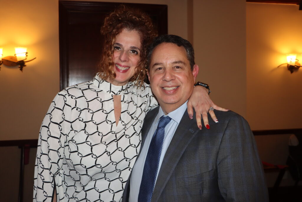 Brooklyn Bar Association President Joseph Rosato, pictured here with Columbian Lawyers Association President Yolanda Guadagnoli, has set an ambitious schedule this Spring with 14 events on the calendar.Photo: Mario Belluomo/Brooklyn Eagle