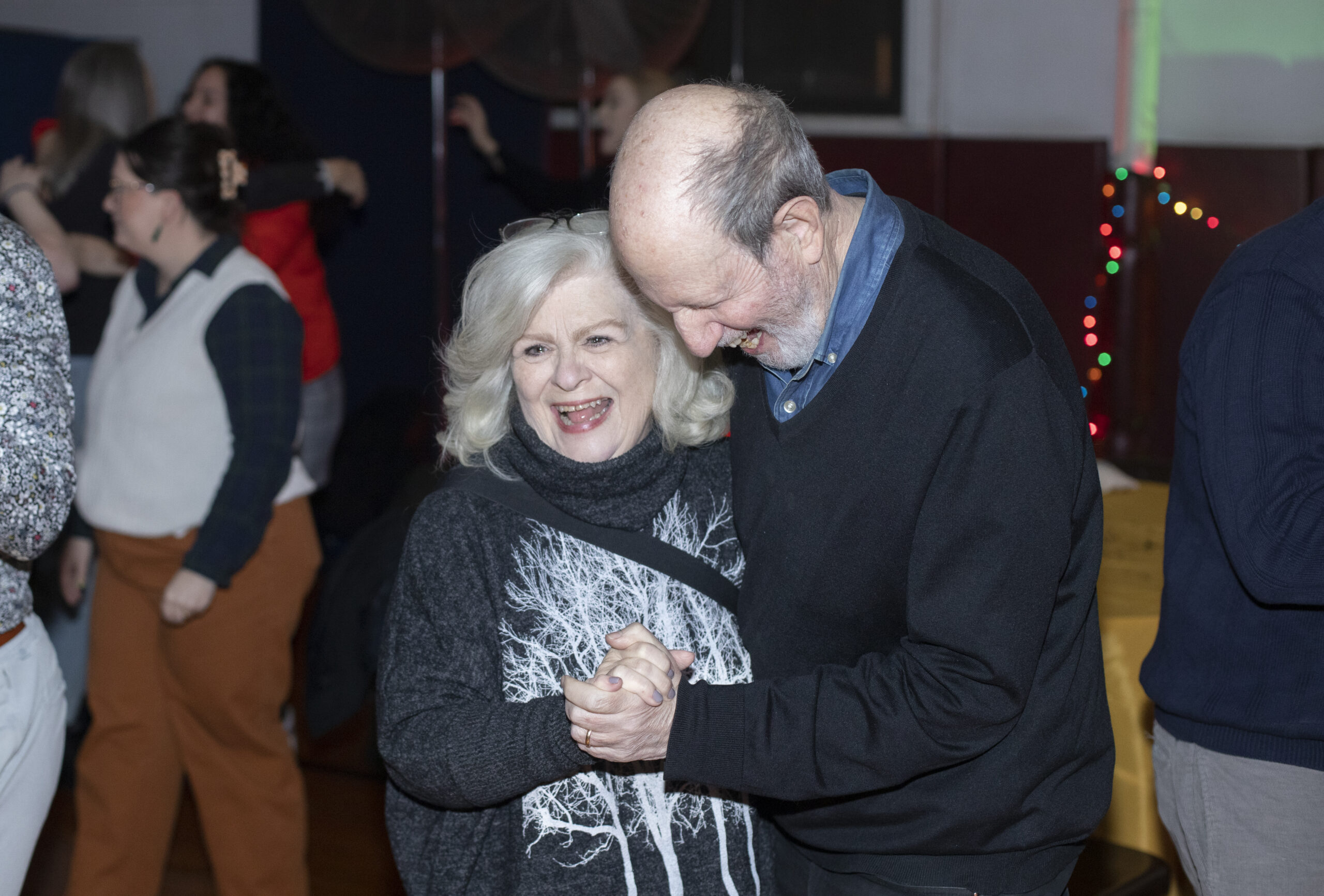 Martha and Donald Wollner at BCCO swing gala.