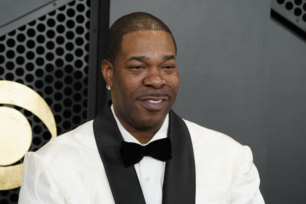 Busta Rhymes arrives at the 66th annual Grammy Awards on Feb. 4, 2024, in Los Angeles. Bruce Jackson’s entertainment law firm represented him as well as other hip-hop artists.Photo: Jordan Strauss/Invision/AP