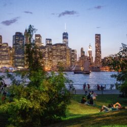 Brooklyn Bridge Park in the evening. Photo: Julienne Schaer