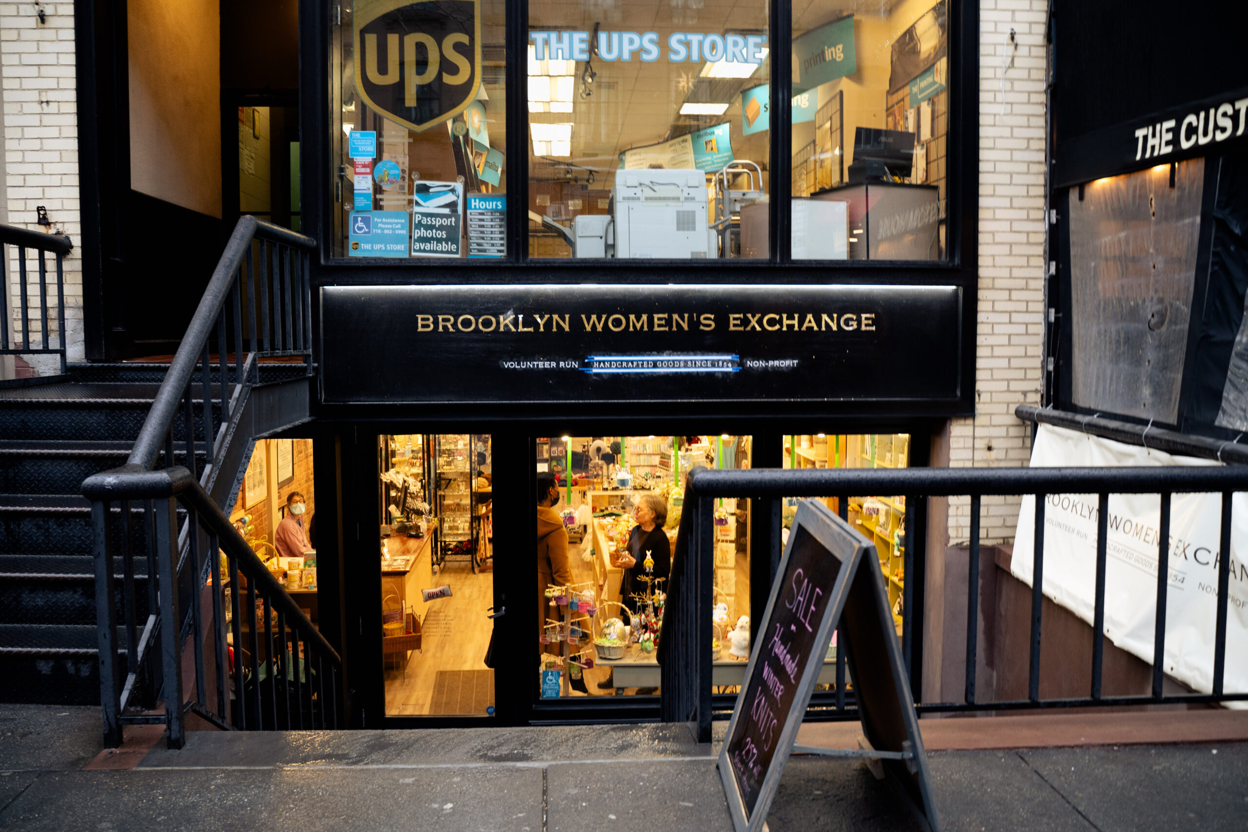 Brooklyn Women's Exchange storefront.Photos: Tinks Lovelace/Brooklyn Eagle