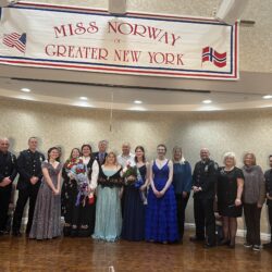 Contest participants, judges, members of the Viking Association Police Dept., and Miss Norway of Greater New York Committee members.Brooklyn Eagle photo by Wayne Daren Schneiderman