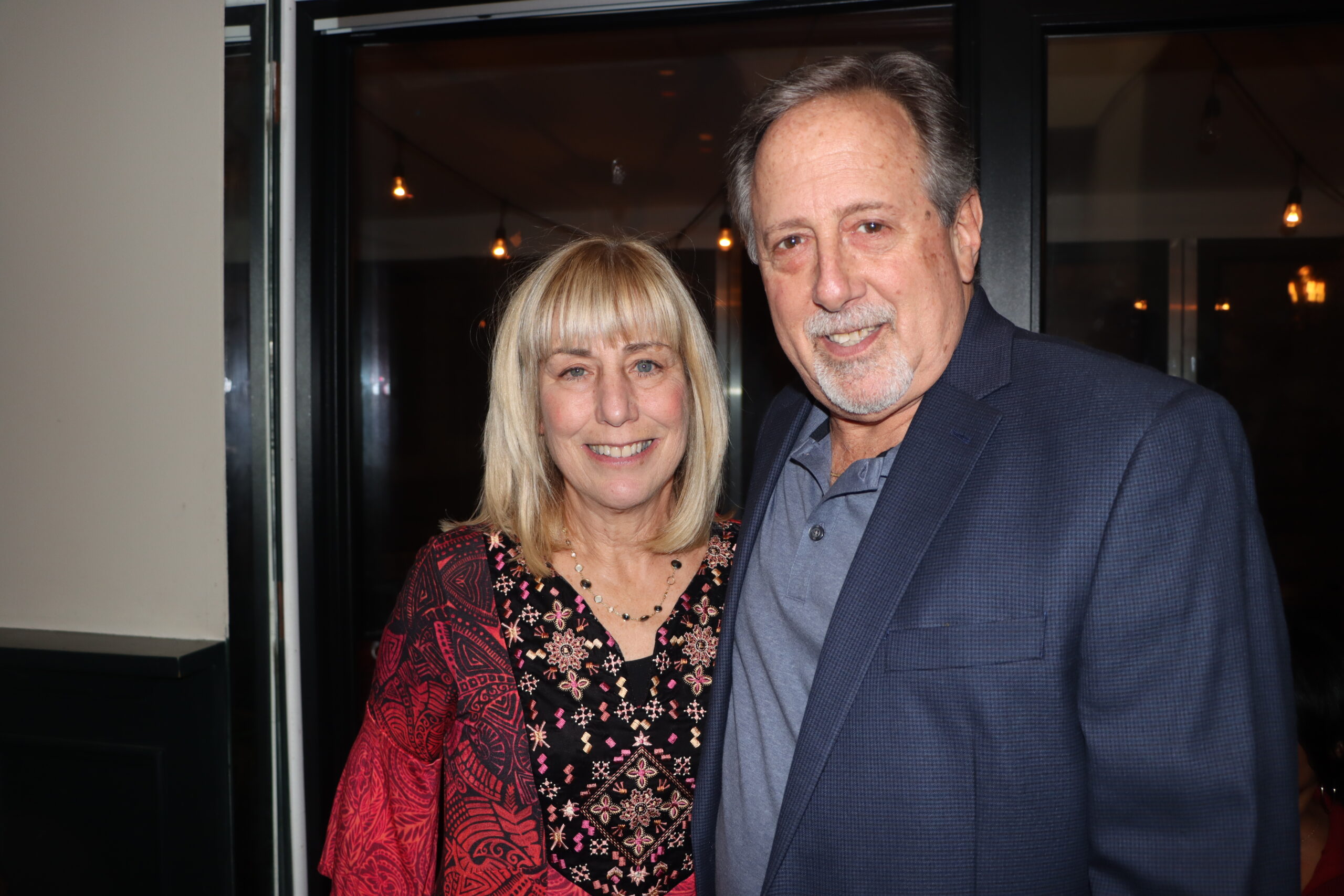 Nina and Hon. Donald Kurtz at Kurtz’s retirement party.