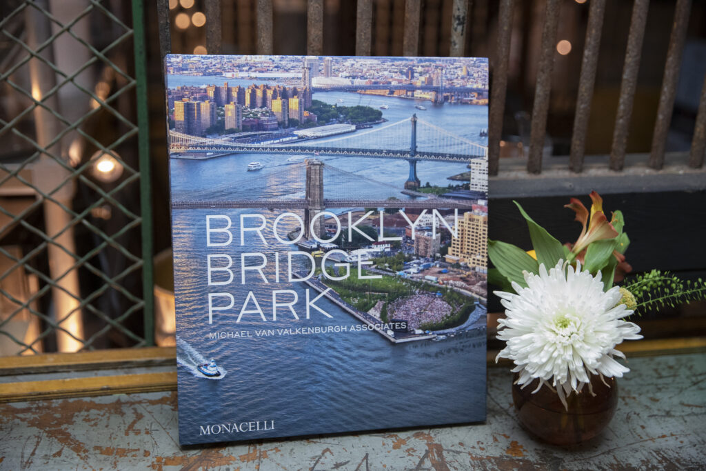 Michael Van Valkenburgh Associate's book "Brooklyn Bridge Park."