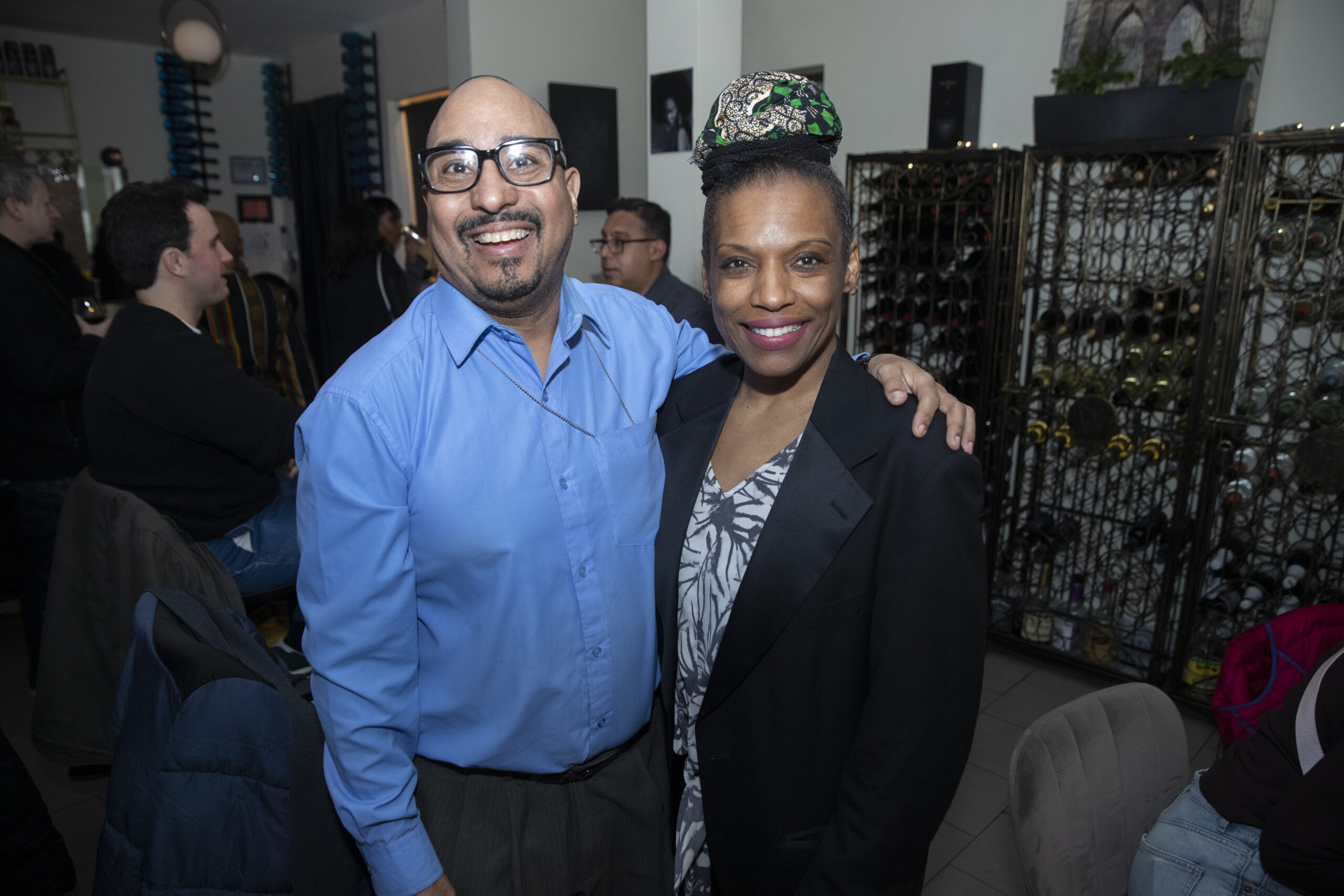 Peter Holmes and LaSonya Thompson at BCC Business After Hours 2024.