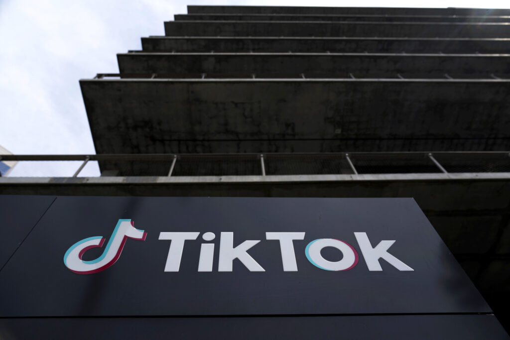 The TikTok Inc. building is seen in Culver City, Calif., on March 17, 2023.Photo: Damian Dovarganes/AP