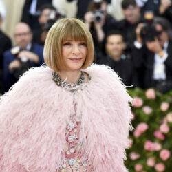 Vogue editor Anna Wintour attends The Metropolitan Museum of Art's Costume Institute benefit gala celebrating the opening of the "Camp: Notes on Fashion" exhibition on May 6, 2019, in New York.