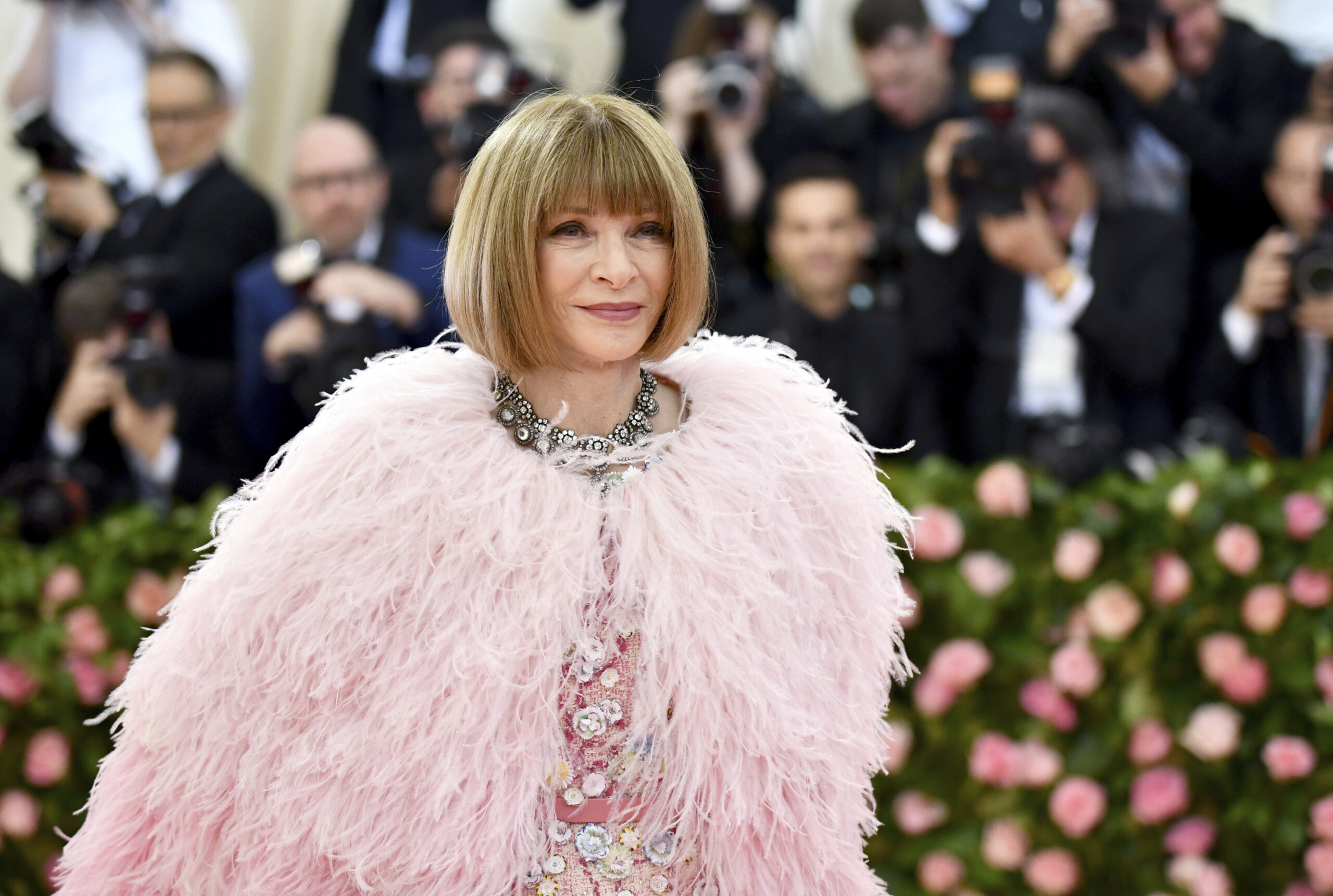 Vogue editor Anna Wintour attends The Metropolitan Museum of Art's Costume Institute benefit gala celebrating the opening of the "Camp: Notes on Fashion" exhibition on May 6, 2019, in New York.