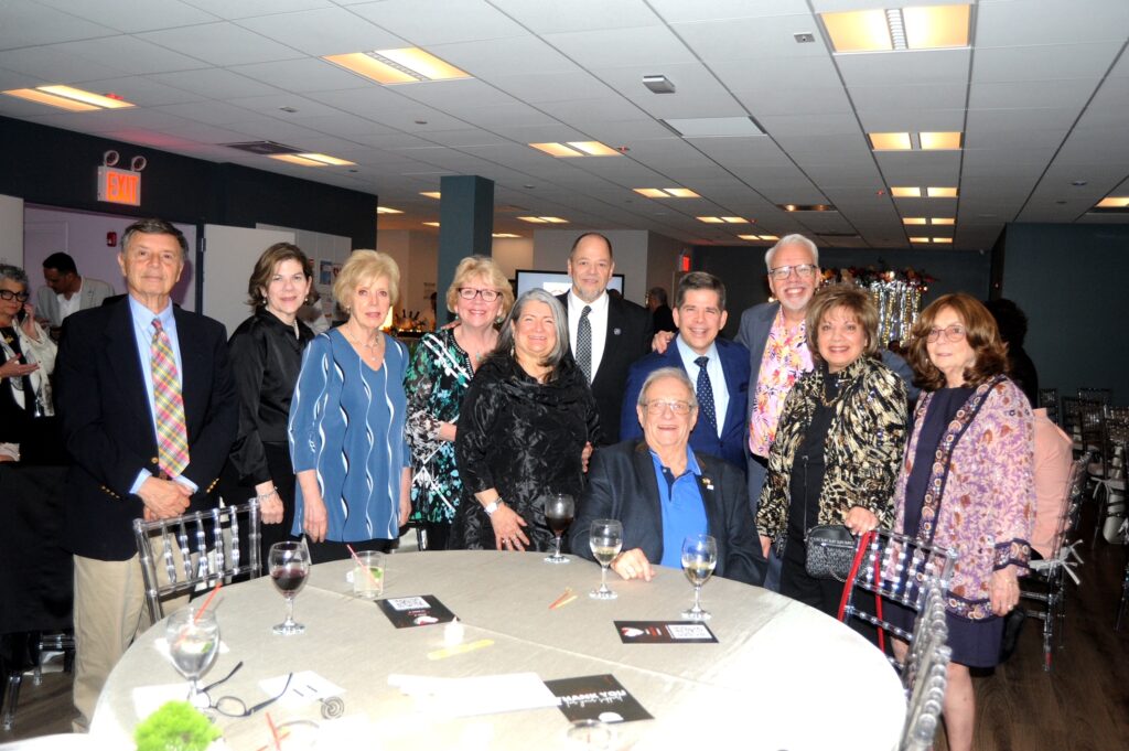Joseph Riley, executive director, CEO, the Guild for Exceptional Children (third from left) alongside Vincent Gentile; Lorraine Cortes-Vazquez, commissioner, NYC Aging (center); and guests.