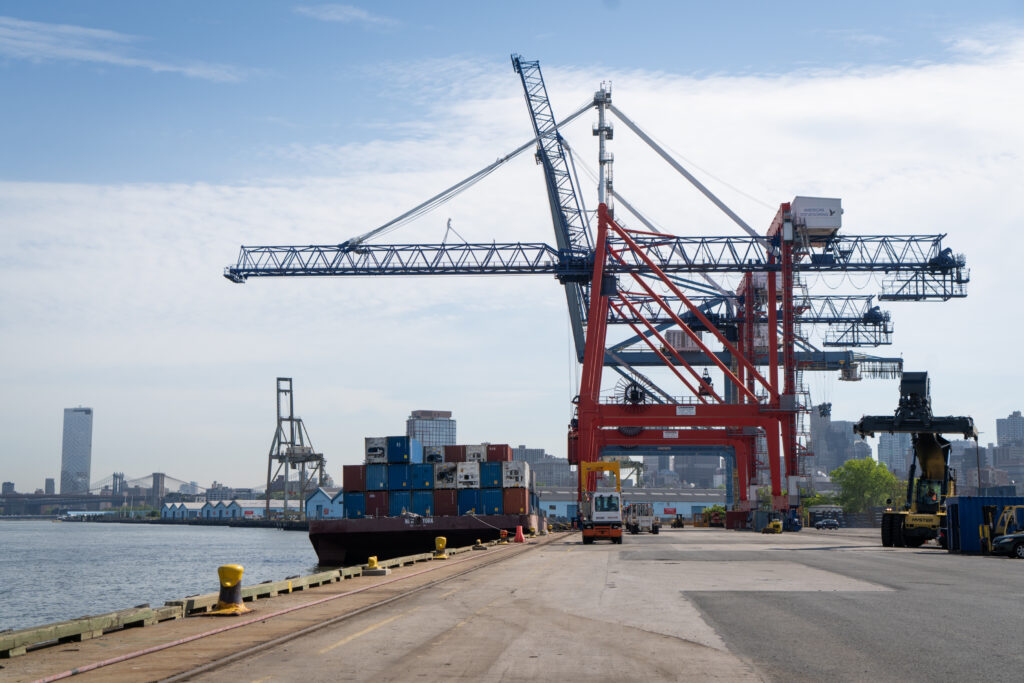 The Brooklyn Marine Terminal in Red Hook.