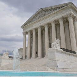 The U.S. Supreme Court is seen, April 25, 2024, in Washington.