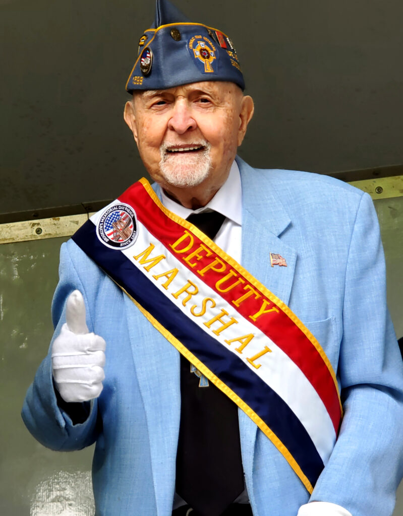 Vincent Sampieri, U.S. Navy veteran of Catholic War Veterans.